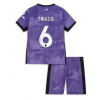 Otroški Nogometni dresi Liverpool Thiago Alcantara #6 Tretji 2023-24 Kratek Rokav (+ Kratke hlače)